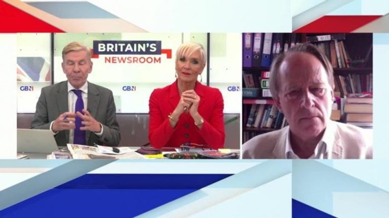 ‘Oh come on!’ GB News star forced to defend The People’s Channel as furious row erupts: ‘BBC is the biased one!’